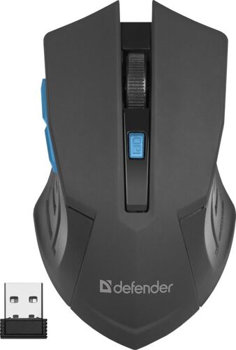 Defender ACCURA MM-275 souris Bureau Droitier RF sans fil Optique 1600 DPI