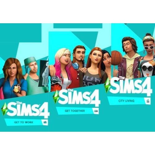The Sims 4 Bundle - City Living, Vampires, Vintage Glamour Stuff (DLC) (PC) EA App Key - GLOBAL