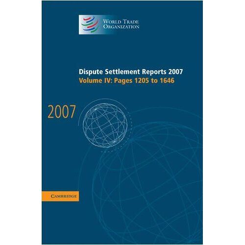 Dispute Settlement Reports 2007