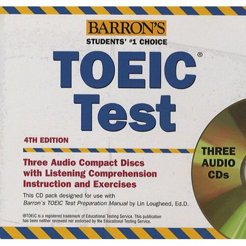 Barron's Toeic Test - 3 Cd