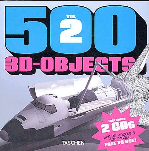 500 3d Objects - Volume 2 (2cédérom)