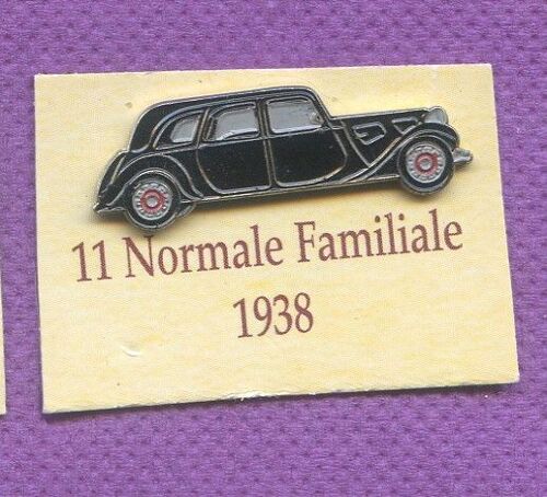 Rare Pins Auto Voiture Citroen 11 Normale Familiale 1938 M402