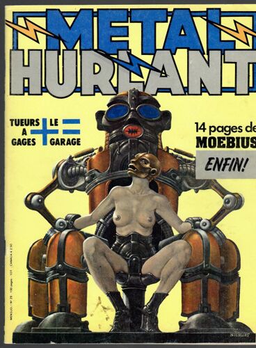 Revue Mensuelle Metal Hurlant N° 29