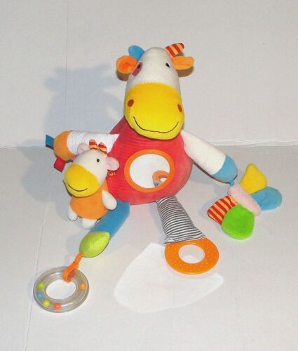 Doudou Vache Musicale D'activités Ebulobo
