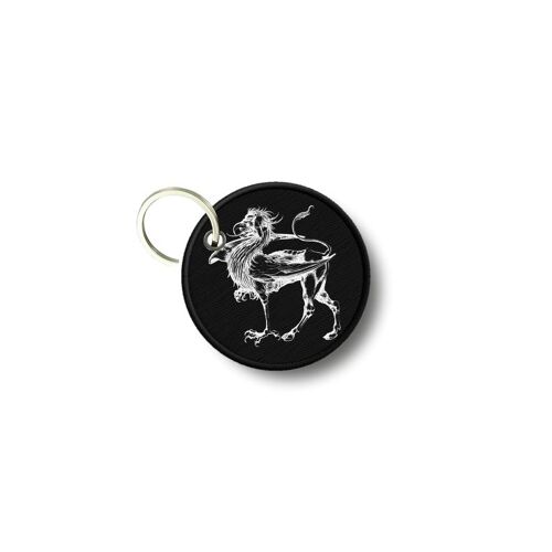 Porte Cles Clé Clefs Rond Imprime Double Face Griffin