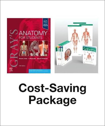 Gray's Anatomy For Students 5e And Paulsen: Sobotta Atlas Of Anatomy, Package, 17th Ed., English/Latin - Value Pack