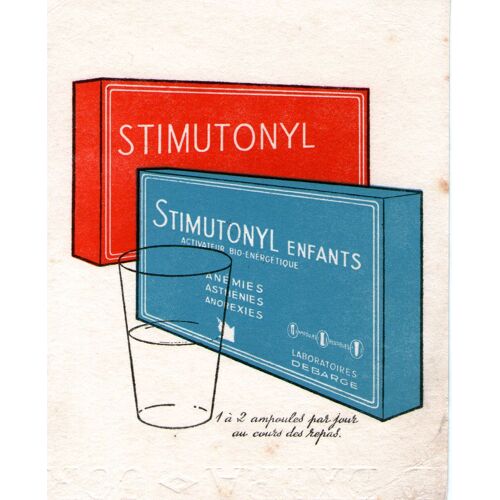 Buvard/Activateur Bio-Énergétique Stimutonyl Enfants