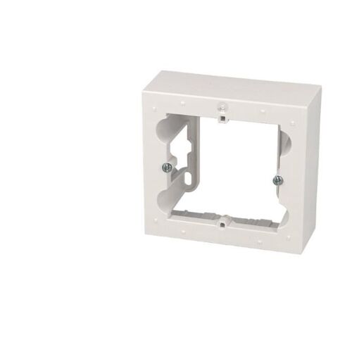 Boitier saillie simple Simon Premium Boitier pour appareillage mural simple monté en sailliePour appareillage Simon Classic et Simon