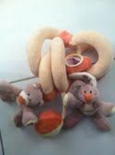 Doudou Accroche Lit Nattou Animaux