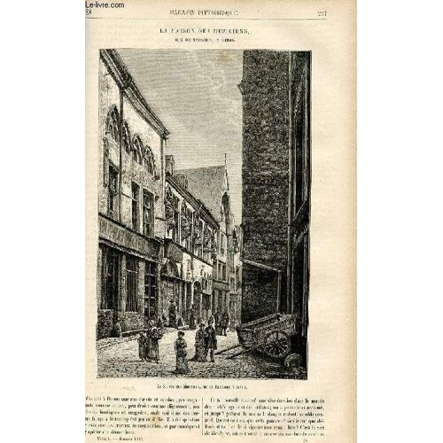 Le Magasin Pittoresque - Livraison N°28 - La Maison Des Musiciens, Rue De Tambour, À Reims, À Suivre.