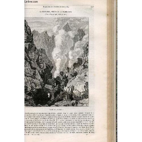 Le Magasin Pittoresque - Livraison N°043 - La Soufrière , Volcan De La Guadeloupe.