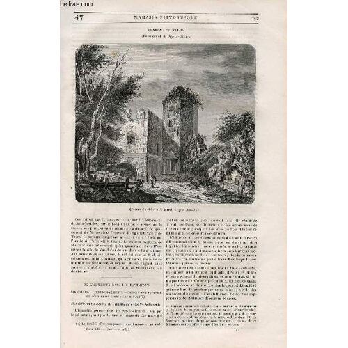 Le Magasin Pittoresque - Livraison N°047 - Château De Murol (Département Du Puy De Dôme).