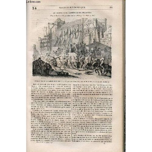 Le Magasin Pittoresque - Livraison N°034 - Les Maçons De La Cathédrâle De Strasbourg.