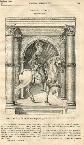 Le Magasin Pittoresque - Livraison N°034 - Giacomuzzo Attendolo, Surnommé Sforza.