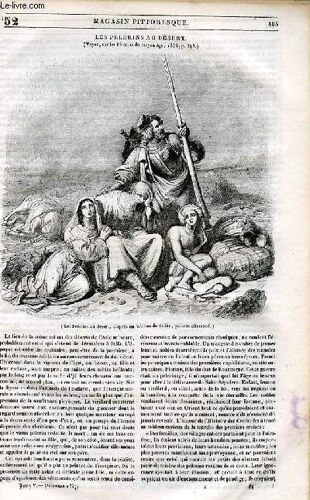 Le Magasin Pittoresque - Livraison N°052 - Les Pélerins Au Désert.