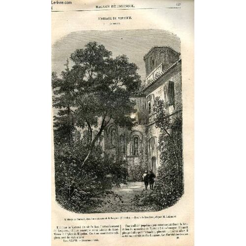 Le Magasin Pittoresque - Livraison N°038 - L'abbaye De Verteuil (Gironde).