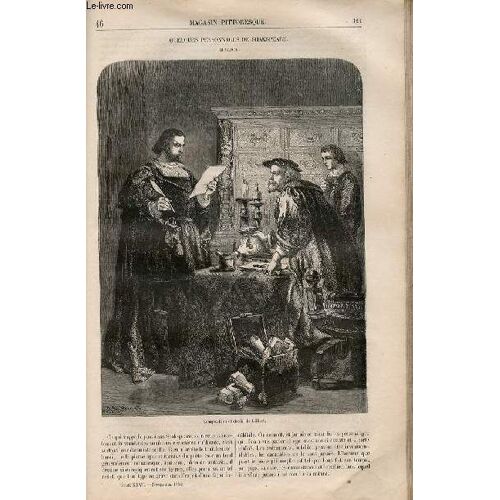 Le Magasin Pittoresque - Livraison N°046 - Quelques Personnages De Shakespeare - Shylock.