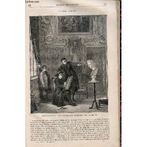 Le Magasin Pittoresque - Livraison N°049 - La Leçon De Dessin.