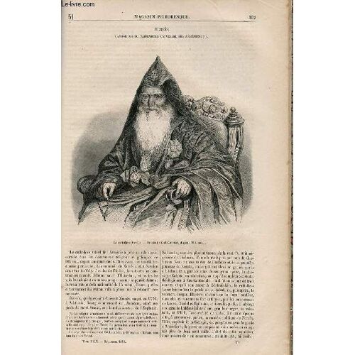 Le Magasin Pittoresque - Livraison N°051 - Nersès, Catholicos Ou Patriarche Universel Des Arméniens.