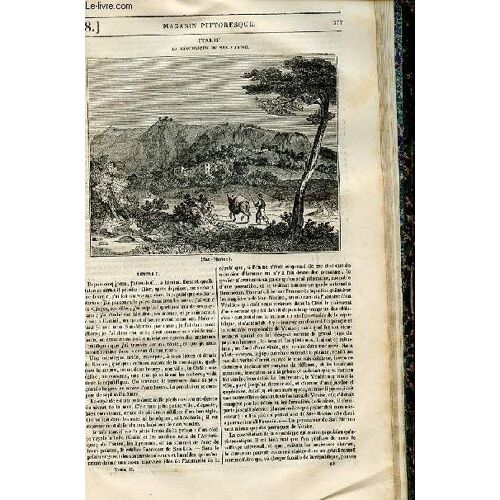 Cazeaux Euryale Et Charton Edouard. - Le Magasin Pittoresque - Livraison N°048 - Italie - La République De San Marino.