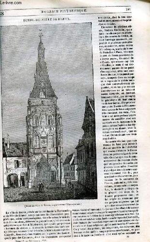 Le Magasin Pittoresque - Livraison N°038 - Hôtel De Ville De Dreux.