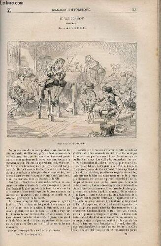 Le Magasin Pittoresque - Livraison N°029 - Le Val Dormant,Nouvelle, À Suivre (D'après Le Texte Publié Par The American Art-Union).