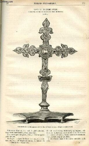 Le Magasin Pittoresque - Livraison N°31 - Croix Du 13ème Siècle Conservée Au Trésor De L'hôtel Dieu De Troyes (Aube).