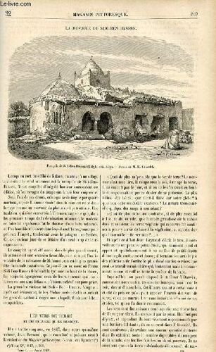 Le Magasin Pittoresque - Livraison N°32 - La Mosquée De Sidi Ben Hassen.