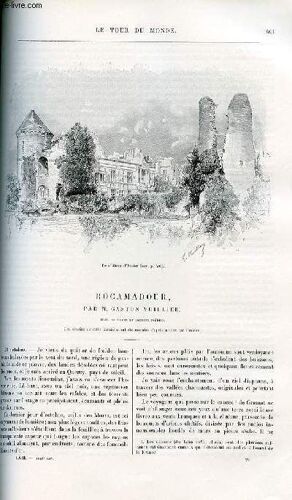 Le Tour Du Monde - Nouveau Journal Des Voyages - Livraison N°1642 - Rocamadour Par Gaston Vuillier - 1891