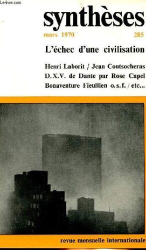 Synthes Mars 1970, L'echec D'une Civilisation