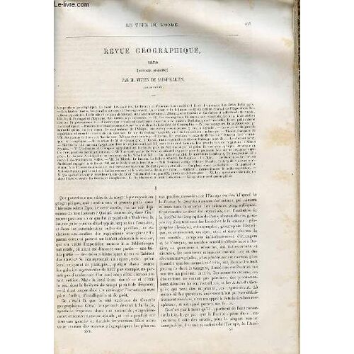 Le Tour Du Monde - Nouveau Journal Des Voyages - Revue Géographique 1875 (Second Semestre) Par Vivien De St Martin.
