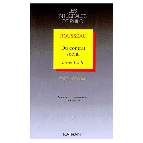 Du Contrat Social - Livres 1 Et 2