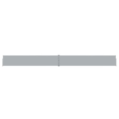 Vidaxl Auvent Latéral Rétractable De Patio 140x1200 Cm Anthracite