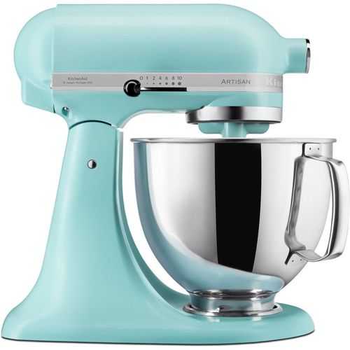 ROBOT PÂTISSIER À TÊTE INCLINABLE 4,8L - KitchenAid ARTISAN 5KSM125EMI - Eau Minérale