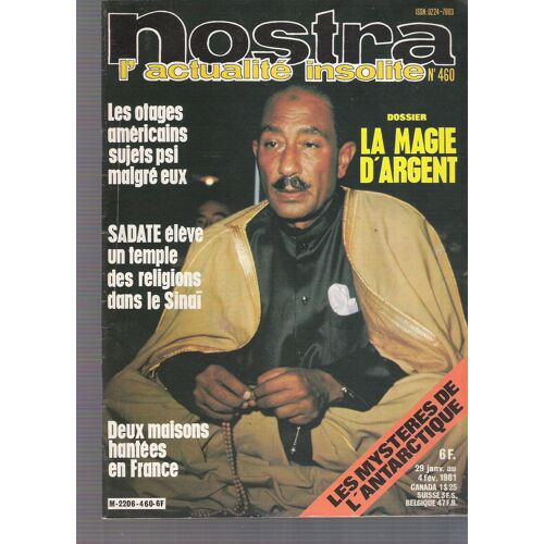 Nostra, L'actualité Insolite N° 460