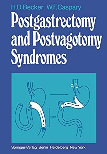 Postgastrectomy And Postvagotomy Syndromes