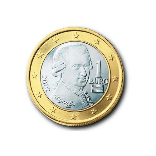 Pièce De 1 Euros Collector Mozart
