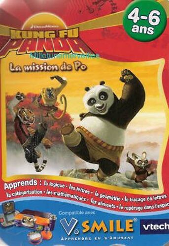Jeu Vsmile Vtech "Kung Fu Panda La Mission De Po"