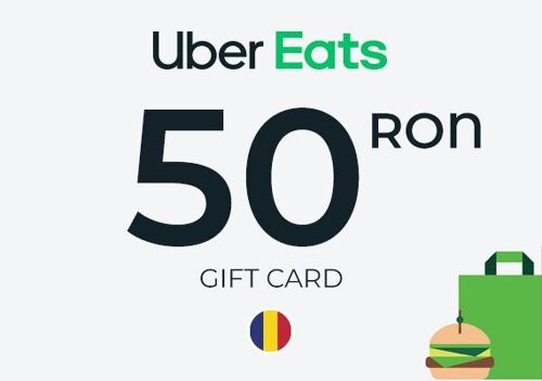 Uber Eats Gift Card 50 RON Key - ROMANIA
