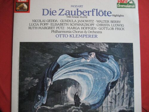 La Flûte Enchantée  ;   Mozart  ;   Dir : Otto Klemperer