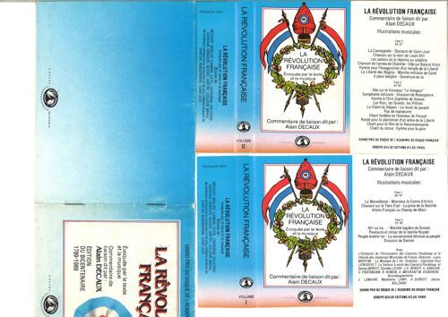 La Révolution Française : Chants Et Chansons - Cassette Audio