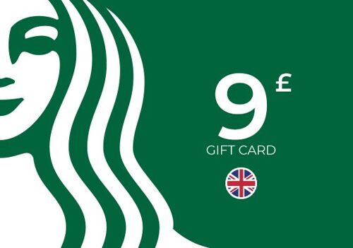 Starbucks Gift Card 9 GBP Key - UNITED KINGDOM