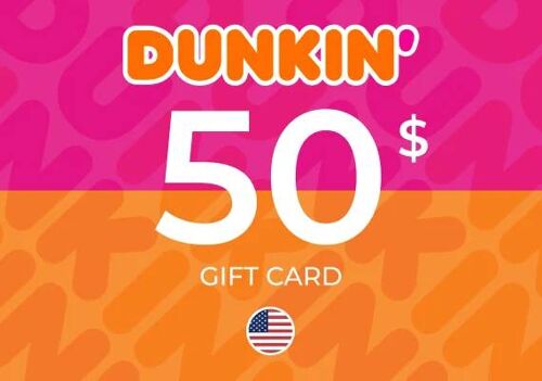 Dunkin' Donuts Gift card 50 USD Key - UNITED STATES