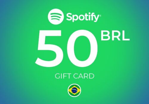 Spotify Gift Card 50 BRL Key - BRAZIL