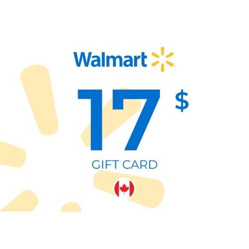 Walmart Gift Card 17 CAD Key - CANADA