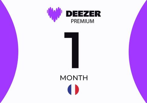Deezer Premium 1 Month Key - FRANCE