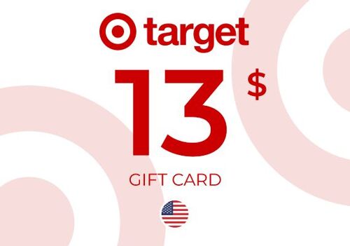 Target Gift Card 13 USD Key - UNITED STATES