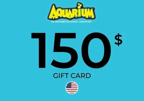 Aquarium Gift Card 150 USD Key - UNITED STATES
