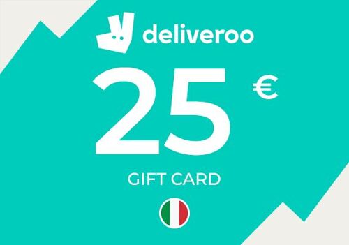 Deliveroo Gift Card 25 EUR Key - ITALY