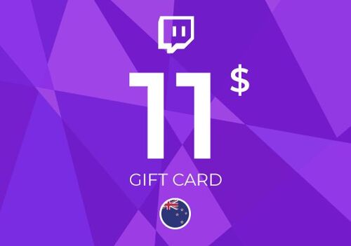 Twitch Gift Card 11 AUD Key - AUSTRALIA